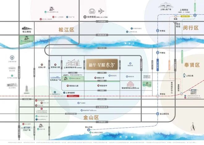 发布-新华星耀楼盘详情-户型配套-交通凯时尊龙人生就是博新华星耀东方售楼处(图22)